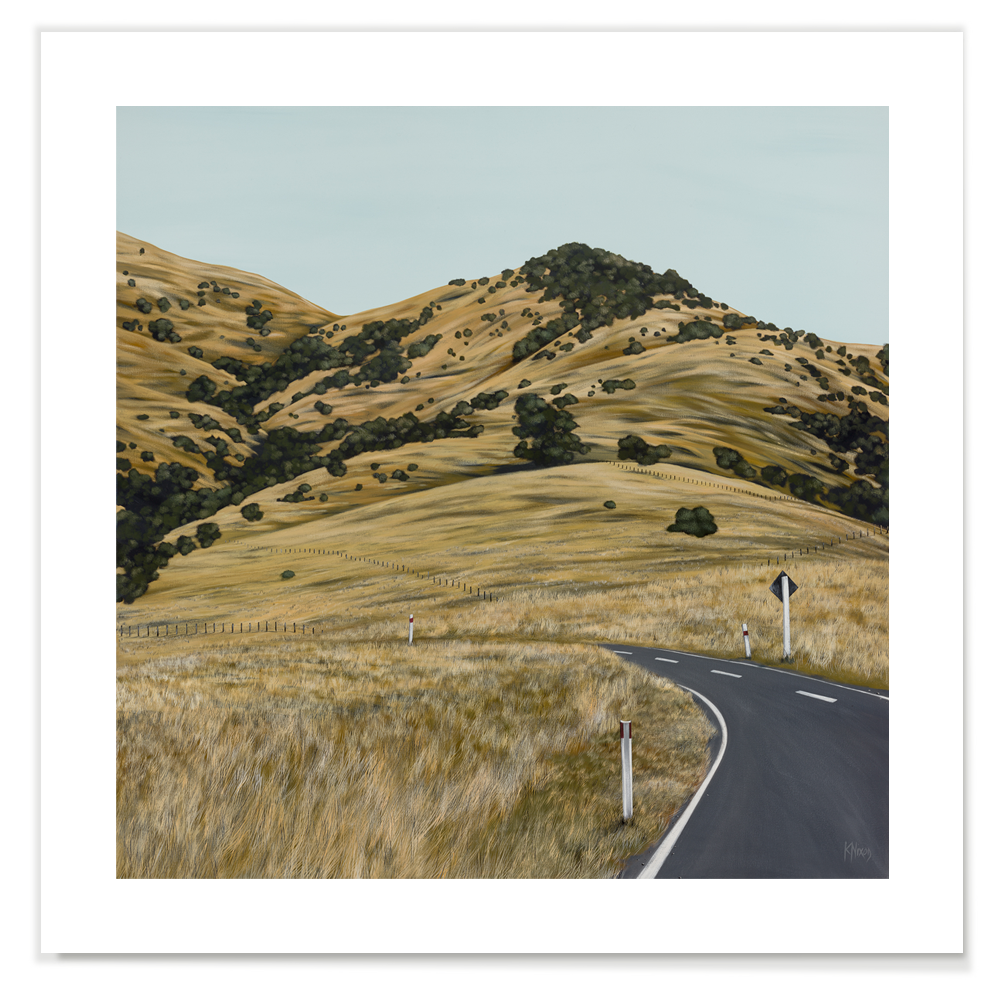 Back Road | Limited Edition Print | Kirsty Nixon | Turua Gallery