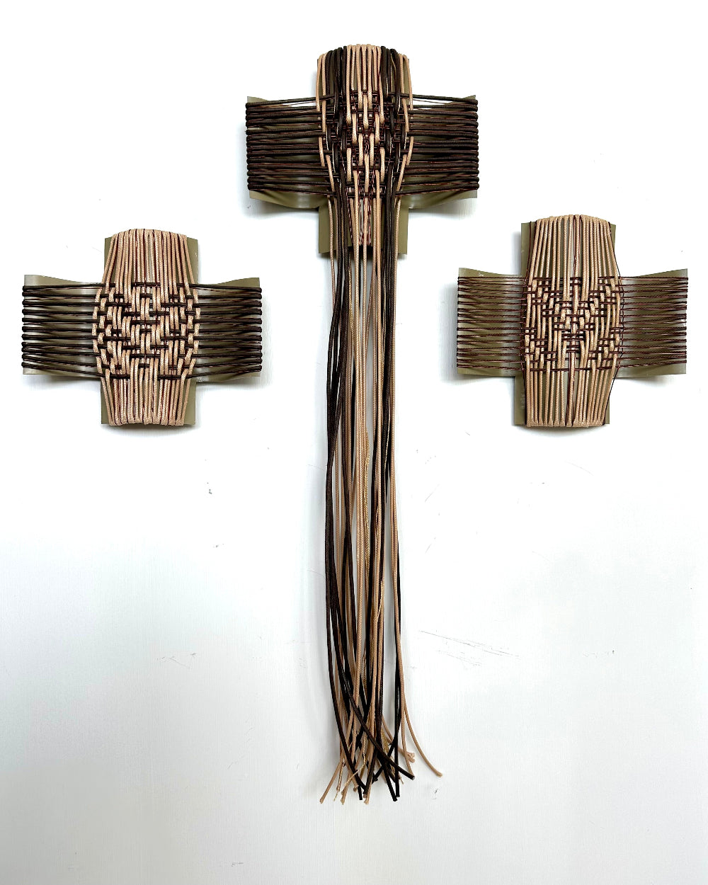 Gilly Sheffield | Turua Gallery | All That Glitters Series | VII | Corrugated Iron Cross
