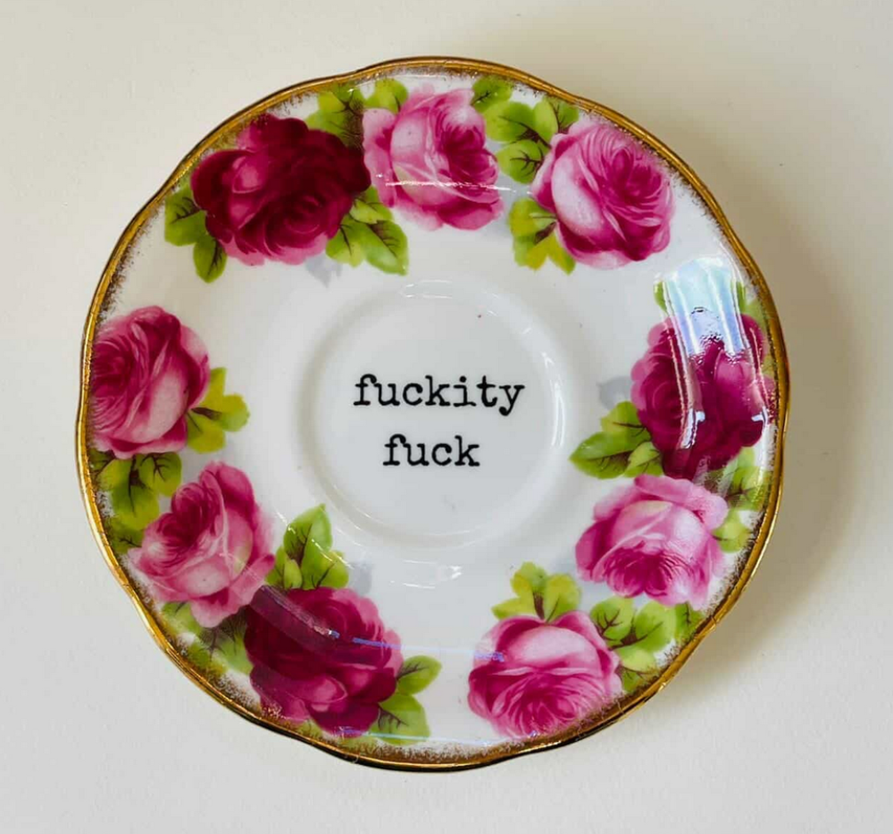 Roses | Philina Den Dulk | Fuckity Fuck Series | Plates | Turua Gallery