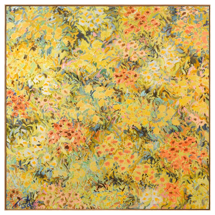 A World Tinted Yellow | Carmen Van Der Hoeven