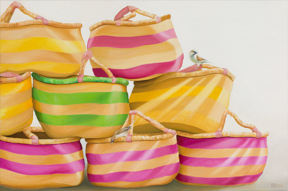 Baskets with Finches Alan McLintic