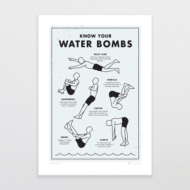Bombs Away Art Print | Glenn Jones