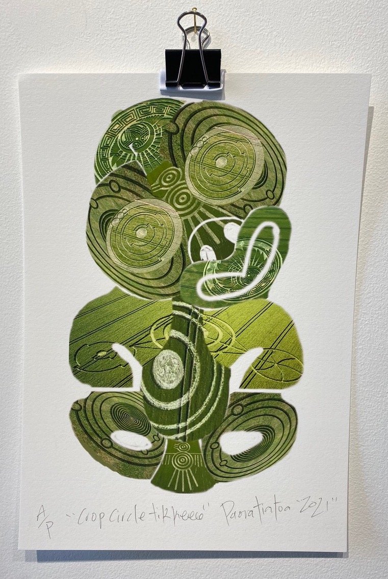 Crop Circle Tikkeee, 2021 | Paora Tiatoa