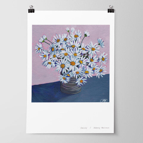 Daisy Floral Series by Abbey Merson