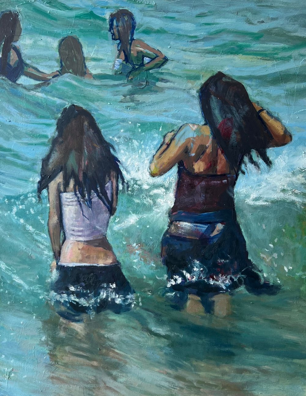 Girls In The Waves | Belinda Wilson