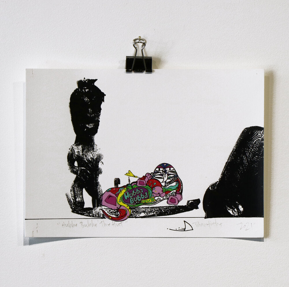 Hubba Bubba The Hut, 2021 | Paora Tiatoa