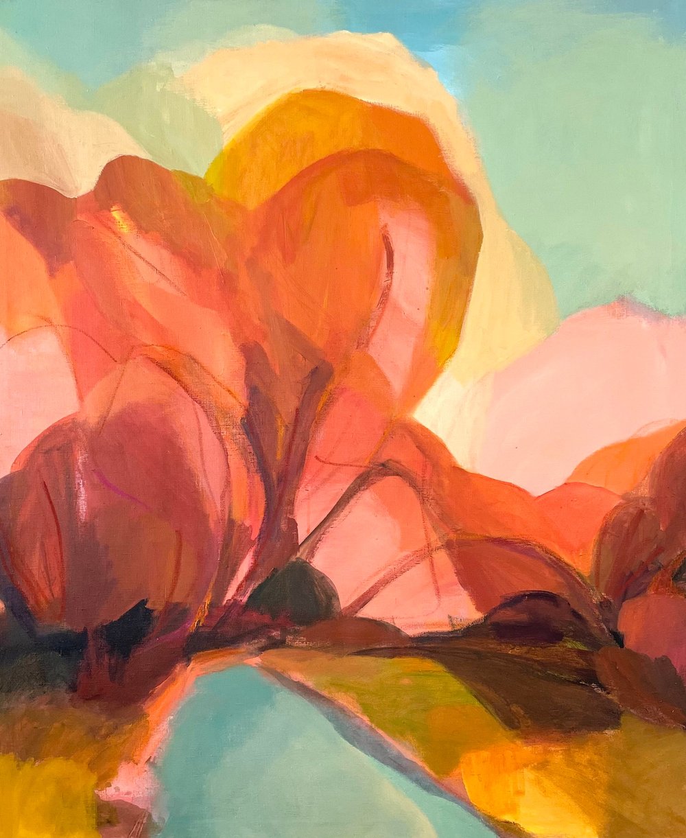 Illuminated River Path | Georgina Hoby Scutt