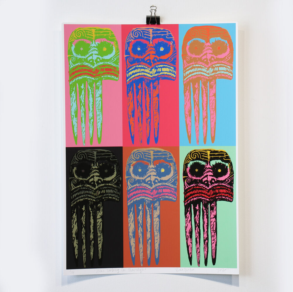 Mihi Looking For Marilyn, 2021 | Paora Tiatoa