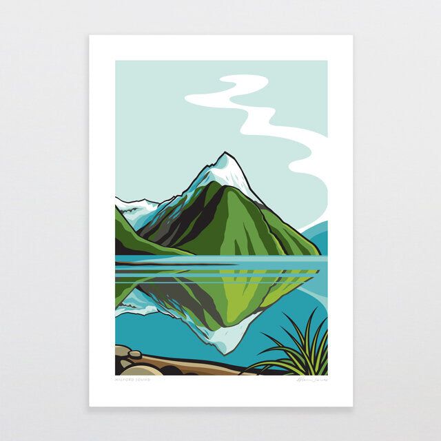Milford Sound Art Print | Glenn Jones