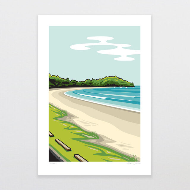 Oneroa Art Print | Glenn Jones