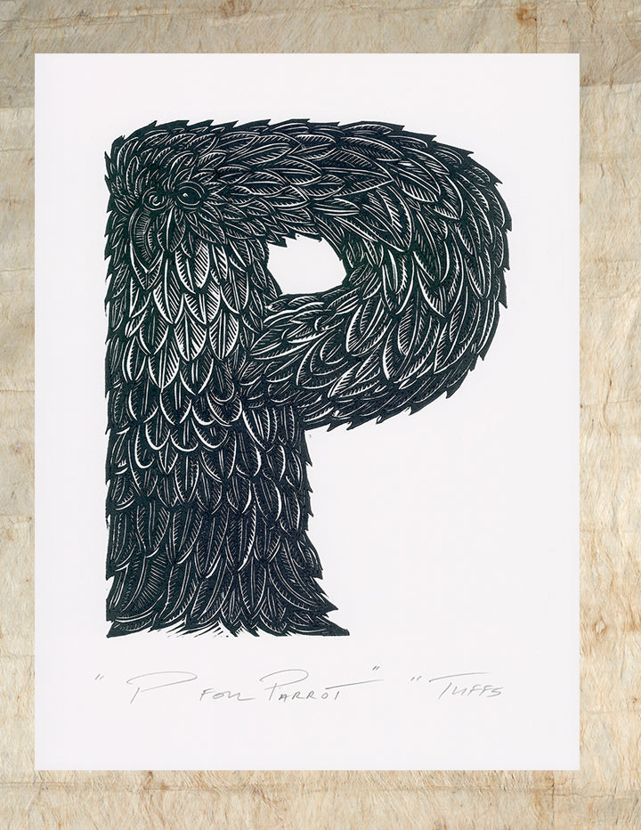 P for Parrott (Enviro Series) | Michel Tuffery