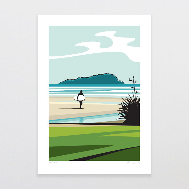 Pauanui Art Print | Glenn Jones