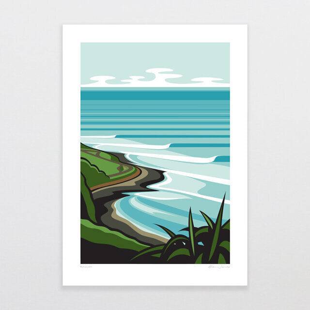 Raglan Art Print | Glenn Jones
