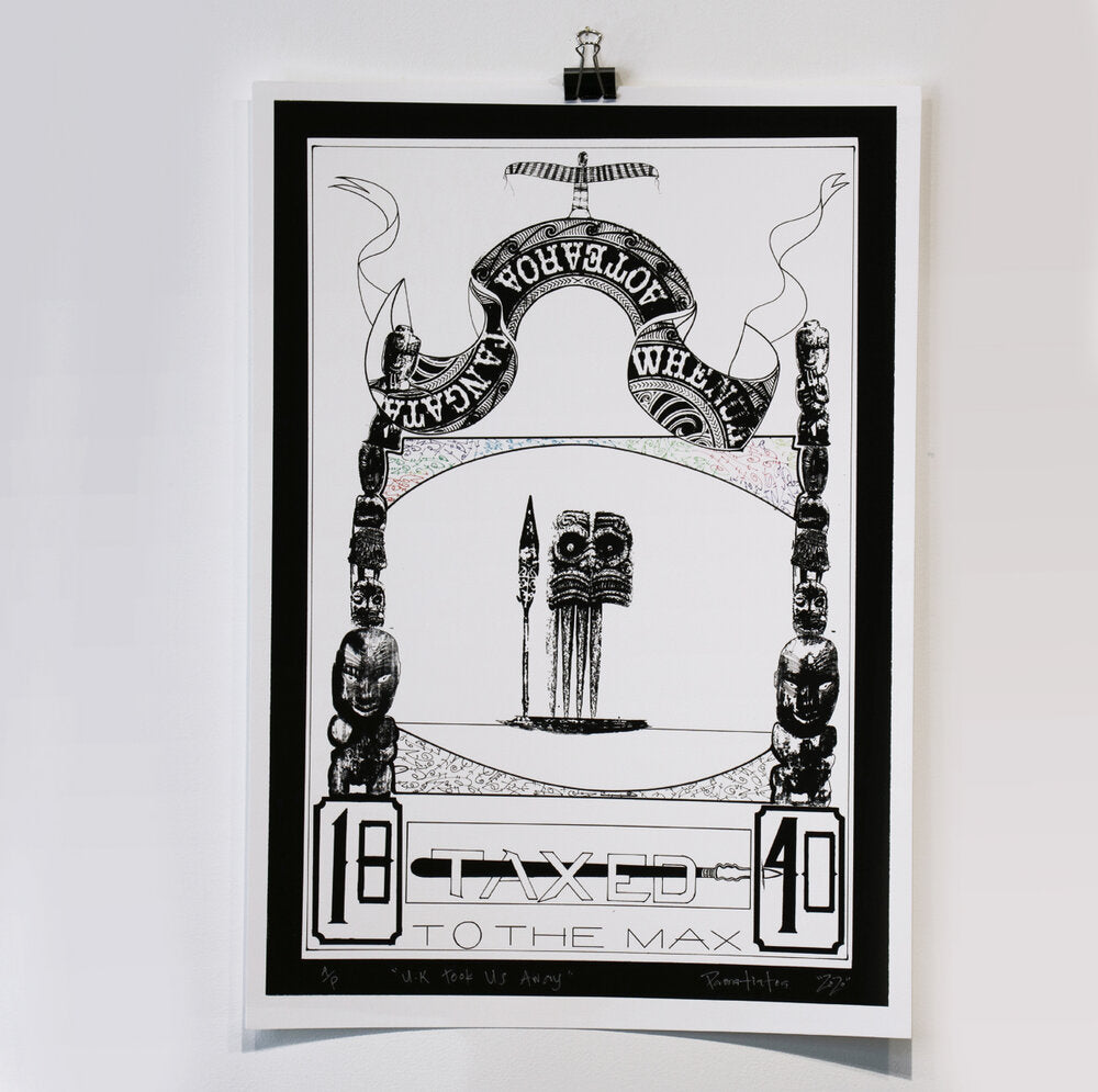 U.K. Took Us Away, 2020 | Paora Tiatoa